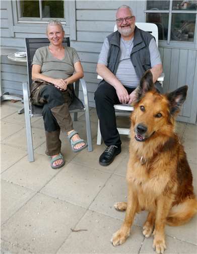 Vorbereitungstreffen mit der ersten Vorsitzenden Dr. Monika Hildebrand und Pfarrer Christian Schulte. privat