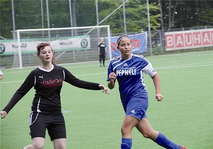 Vorbildlicher Einsatz von Rheinbachs Kerstin Commer (r.). privat