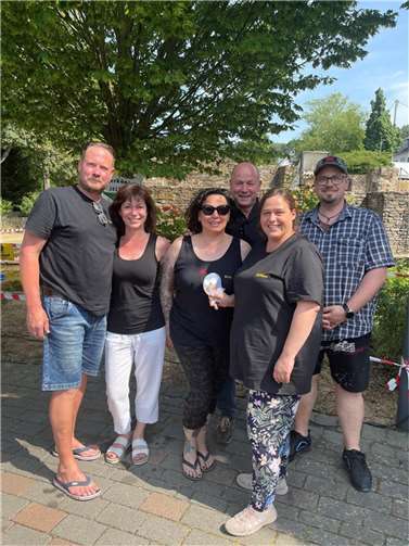 Vorfreude auf Magdalenen-Kirmes nach dem Erfolg beim Preisschießen. Foto: privat