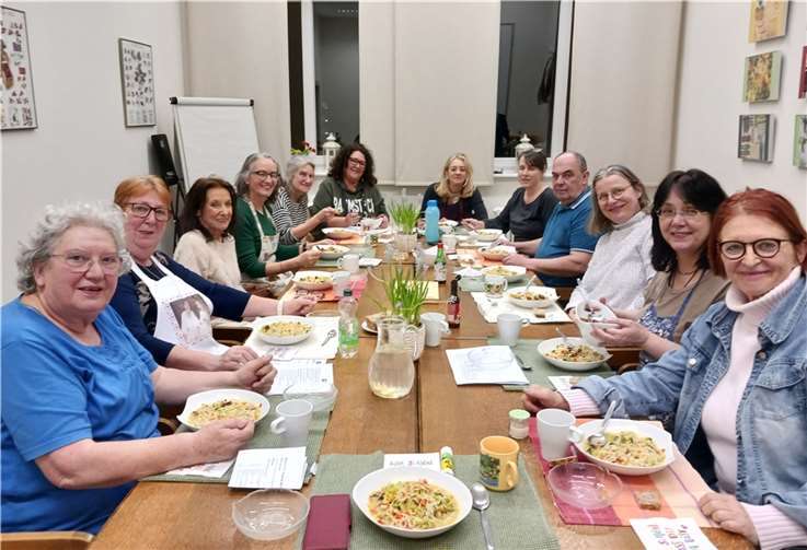 Vorfreude auf die Seelenspeise.  Foto: HG