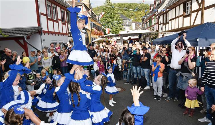 Vorführungen der Tanzgruppe durften natürlich nicht fehlen.
