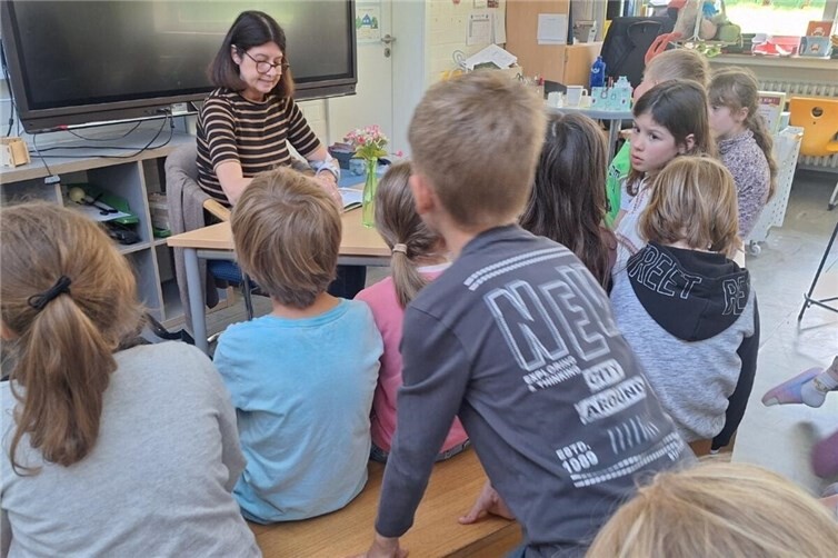 Vorlesetag in der Flamingo-Klasse der Villiper Grundschule
