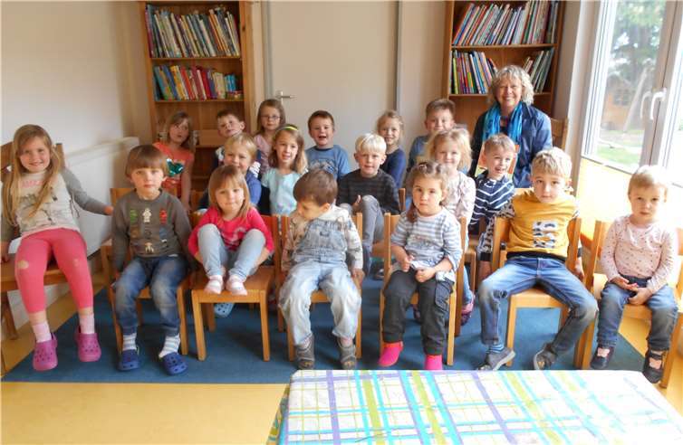 Vorlesetag in der Werthhovener Kita mit Sabine Smuda-DresenFoto: Kita Maulwurfshügel