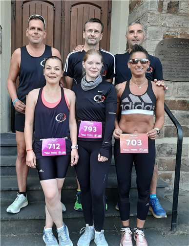 Vorne v.li.: Jacqueline Strittmatter, Denis Strittmatter, Marion Fabritius; Hinten v.li. Michael Brang, Christoph Schmitt, Josef Müller.Foto: privat