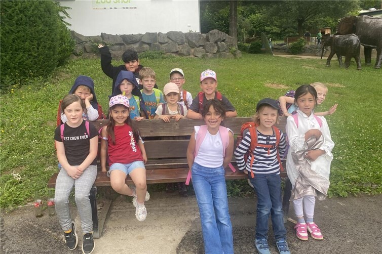 Vorschulkinder der Kita Vulkanhalle Kruft