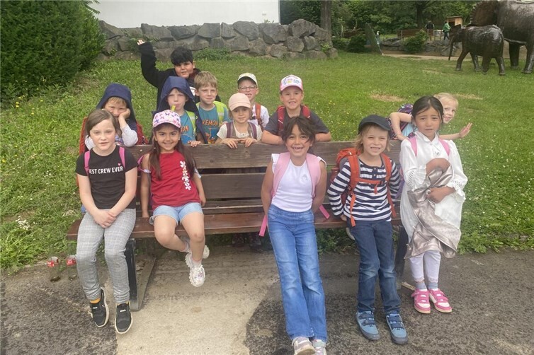 Vorschulkinder der Kita Vulkanhalle Kruft.