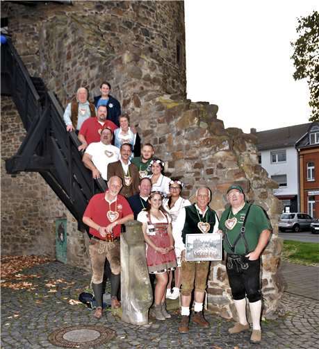 Vorsitzender und Kommandant Willi Hohn freute sich, dass so viele Kavalleristen der Einladung gefolgt waren. Foto: Privat