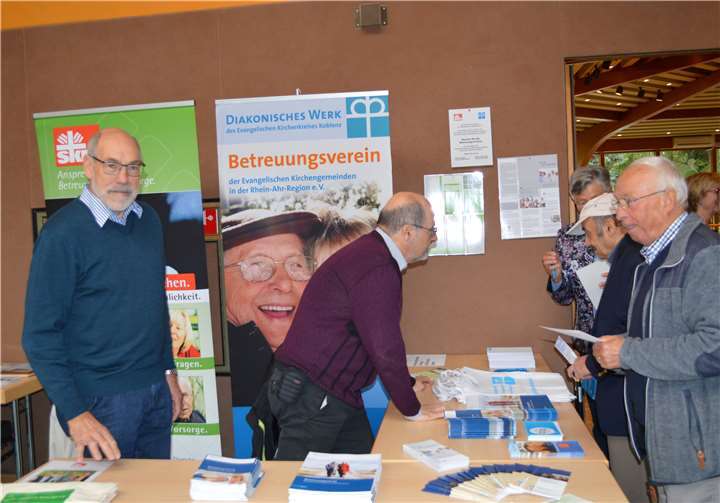 Vorsorge und Betreuung sind wichtige Themen nicht nur für ältere Menschen. Beim Betreuungsverein gab es wertvolle Informationen dazu.