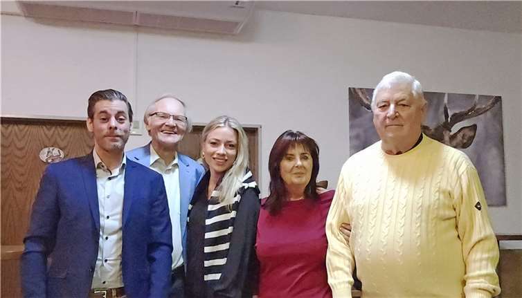 Vorstand FDP von links: Jan Wambach, Herbert Speyerer, Carolin Urwer, Renate Bartsch, Karl-Otto Hahn.  Foto: privat