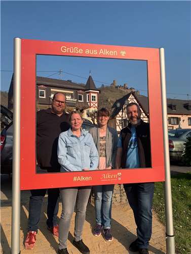Vorstand: Michael Wegrzynowski, Nadine Hawig, Tanja Steiner, Frank Huppertz. Foto: OG Alken