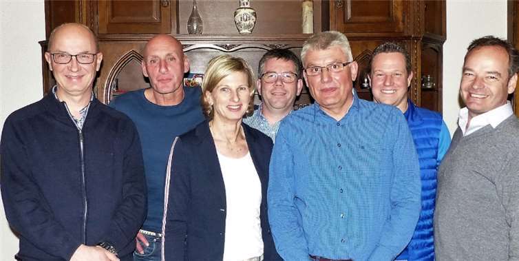 Vorstand TC Bad Bodendorf: Andreas Figura, Jürgen Klapperich, Marion Heuser-Groten, René Kurth, Ralf Barnekow, Sven Güttes, Gregor Vogel (v. l. n. r.). TC Bad Bodendorf
