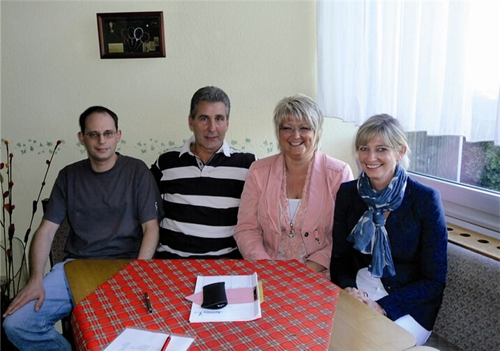 Vorstand der Daufenbacher Tennisfreunde e.V. blickt auf ein erfolgreiches Vereinsjahr zurück (v. l.): Volker Nieß, Rainer Puderbach, Kerstin Kambeck-Baumung und Ute Spies. privat