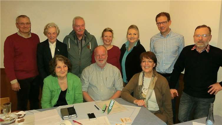 Vorstand des Heimat- und Verschönerungsvereins Buschhoven. privat