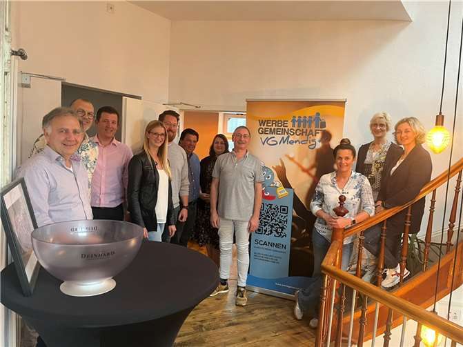 Vorstand und Mitglieder der Werbegemeinschaft VG Mendig e.V..  Foto: privat