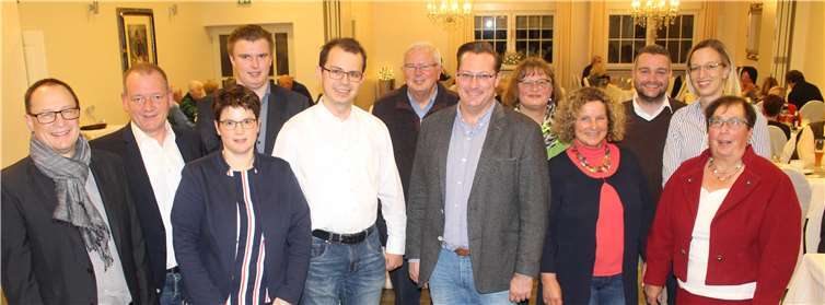 Vorstands- und Fraktionsmitglieder der CDU Maifeld beim traditionellen Döppekoocheessen. Fotos: privat
