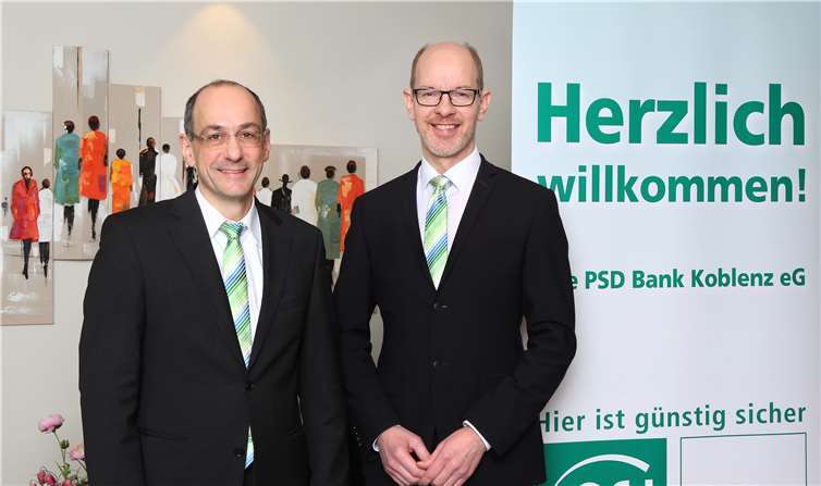 VorstandsvorsitzenderBernd Schittler (re.) und Vorstand Peter Greiner. Foto: privat