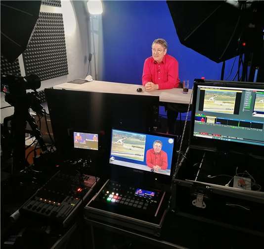 Vorstellung der Flugbetriebsordnung durch Dr. Ulrich Werner. Foto: Markus Werner