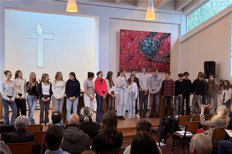 Vorstellung der Konfirmanden