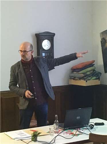 Vortrag von SPD-Fraktion Harald Schwer.Privat