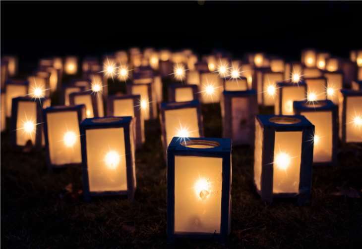 Vorweihnachtliche Illumination. privat