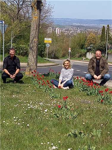 V.re. Thorsten Schneider, Dr. Anna Köbberling und Detlev Pilger.  Foto: privat