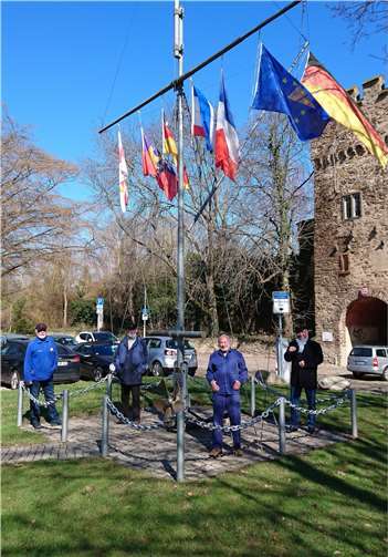 W.Breitenbach, H.Döring, D.Stüwe und W.-R.Faerber. Foto: privat