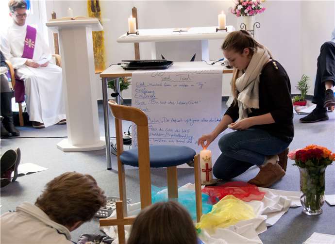 Während der Akademietage gab es auch Gottesdienste.