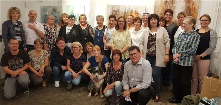 Während der Feierlichkeiten für die Dienstjubilare. Foto: privat