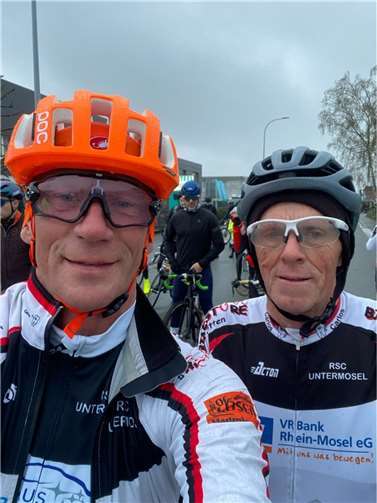 Während der Flandernrundfahrt. Foto: privat