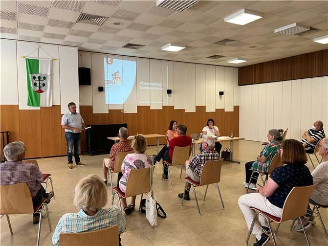 Während der Informationsveranstaltung. Foto: privat