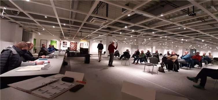 Während der Jahreshauptversammlung. Fotos: privat