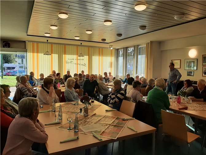 Während der Jahreshauptversammlung der AWO Heimbach-Weis. Foto: privat