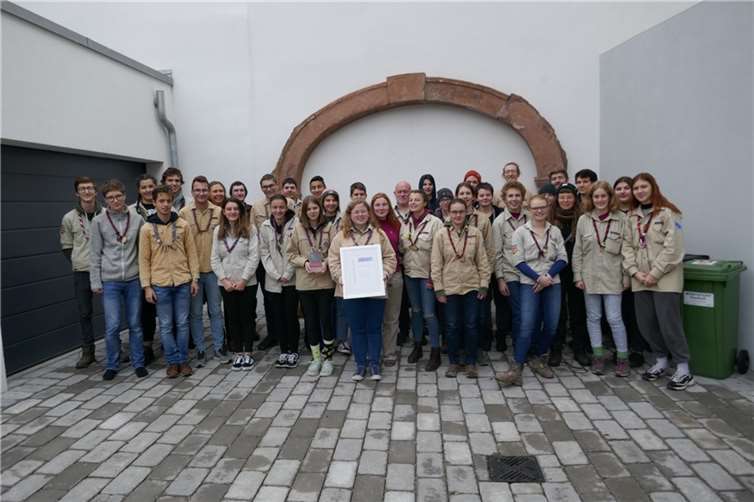 Während der Mitgliederversammlung der Pfadfinderschaft Süddeutschland.Quelle: Pfadfinderschaft Süddeutschland e.V.