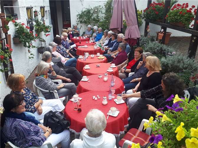 Während der Mundartlesung. Foto: privat