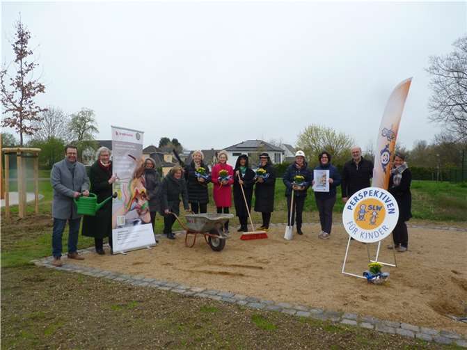 Während der Spendenübergabe durch die Vertreterinnen des Distrikt 81 der Inner Wheel-Vereinigung. Foto: privat