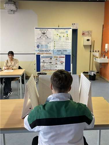 Während der schulübergreifenden Junioerwahl.  Foto: Natanja Neitzert