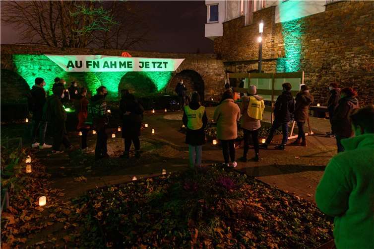 Während des Aktionstages.Foto: Jan Maximilian Gerlach