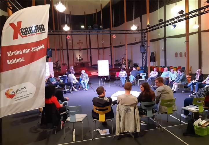 Während des „Ateliers“ in Koblenz.Foto: privat