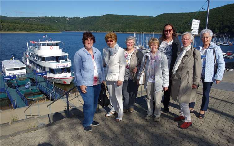 Während des Ausfluges zum Rursee. Foto: