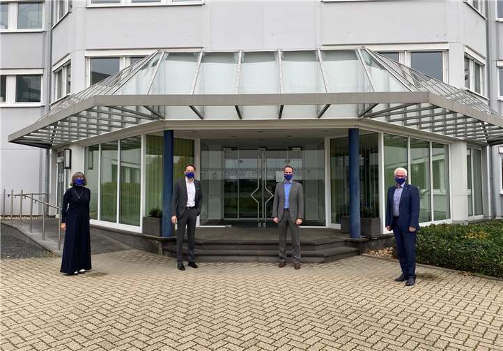 Während des Beasuches bei der Unfallkasse Rheinland-Pfalz.Foto: privat