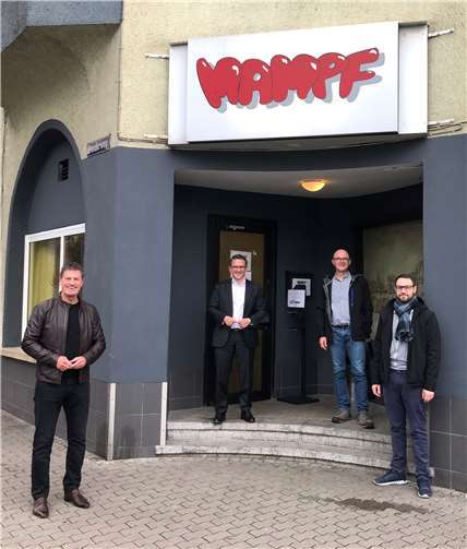 Während des Besuches des Mampf.Foto: privat