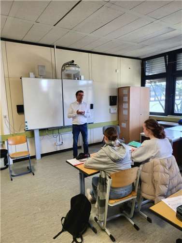 Während des Besuchs wurden vielfältige Themen besprochen.  Foto: privat