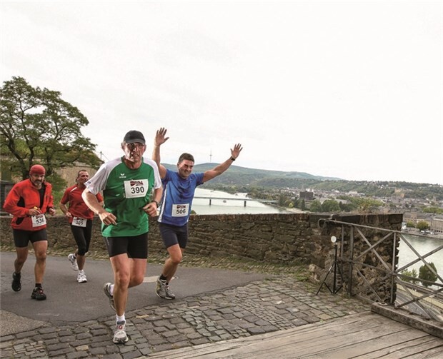 Während des Festungslaufes gibt es wunderschöne Aussichten zu genießen.