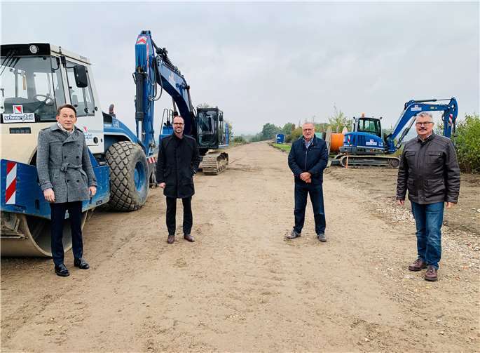 Während des Ortstermins.Quelle: Büro von Marc Ruland