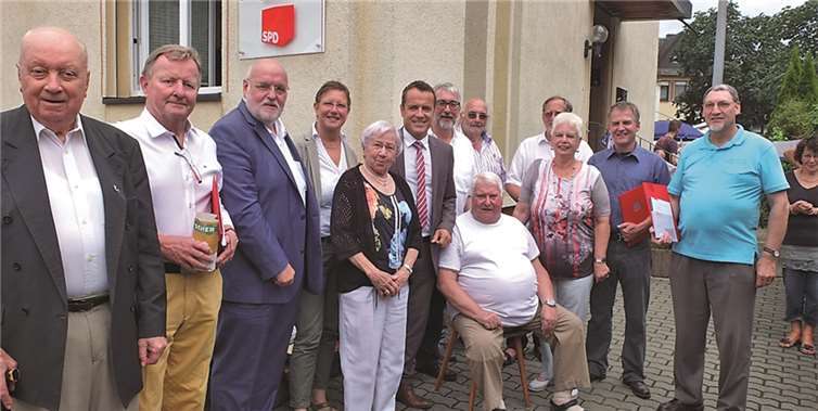 Während des Sommerfestes wurden viele Ehrungen durchgeführt. privat