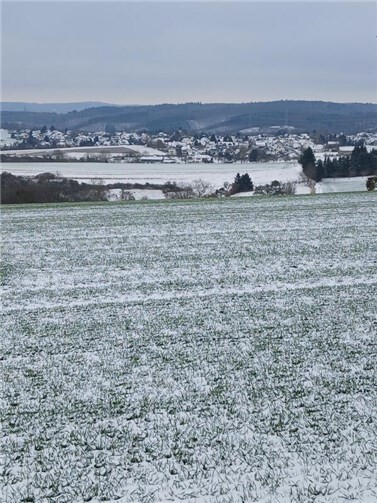 Während die Feldflur rund um Kell derzeit winterlich ruht, schreitet das Flurbereinigungsverfahren kontinuierlich voran. Foto: privat