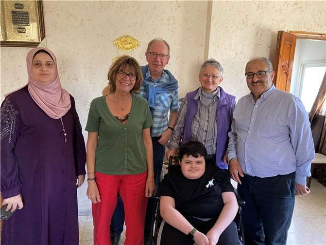 Während eines Familienbesuches. Foto: privat