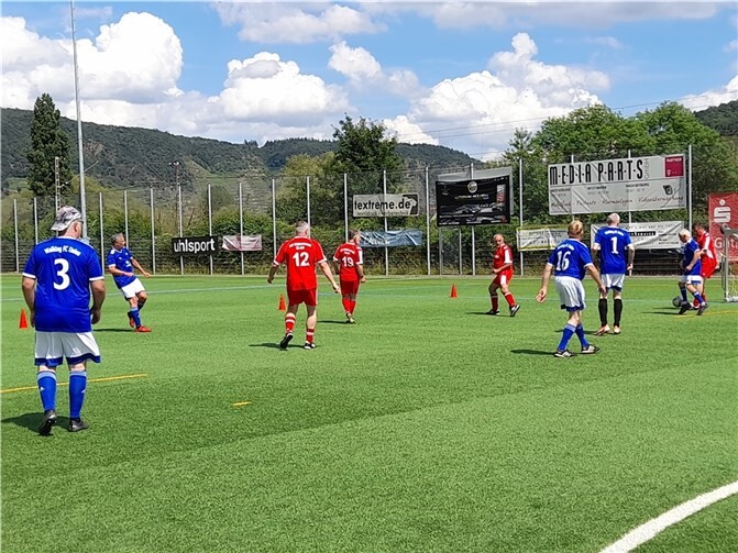 Während eines Spiels in Kobern-Gondorf. Foto: privat