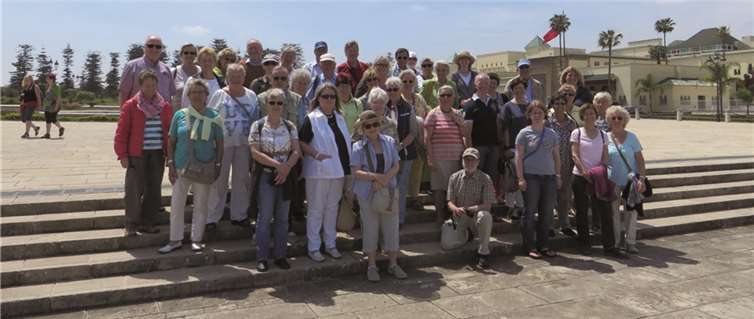 Während ihrer Reise bekamen die Teilnehmer viele Höhepunkte der arabischen Welt zu sehen. privat