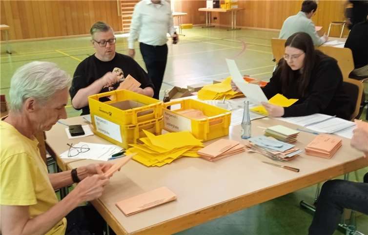 Wahllokal in Kempenich.  Foto: GS